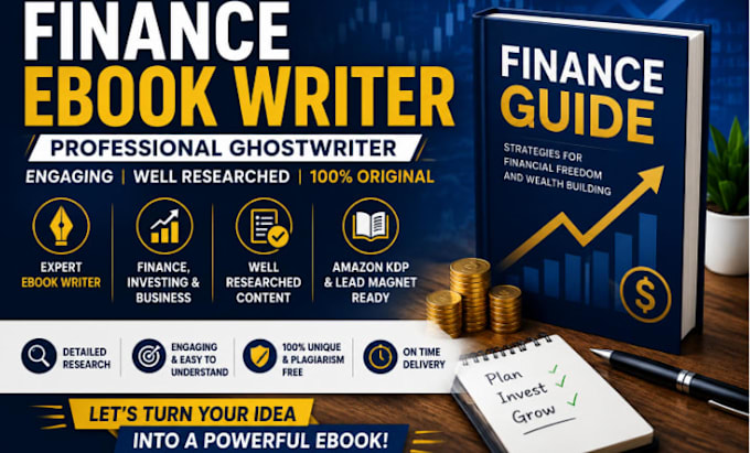 ghostwrite finance investing and personal finance ebook