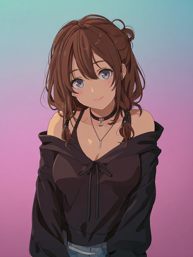 any character in anime style