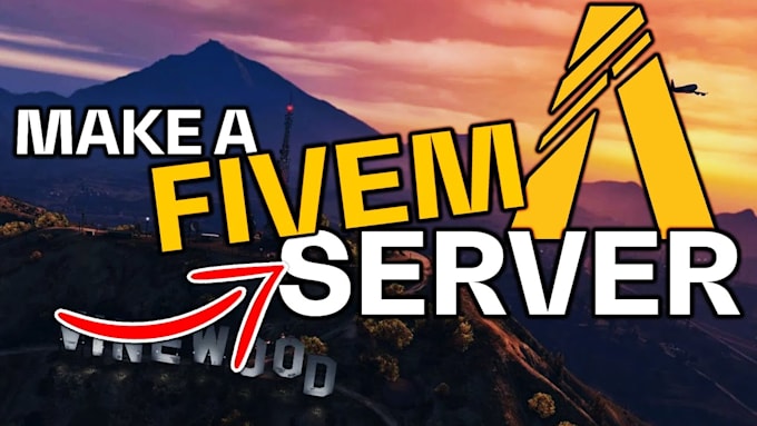 setup your ragemp,altv,fivem roleplay,redm server with custom mod