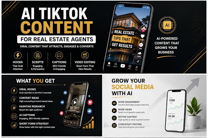 engaging tiktok content for real estate agents