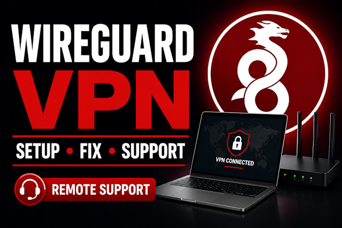 setup and fix wireguard VPN on any device