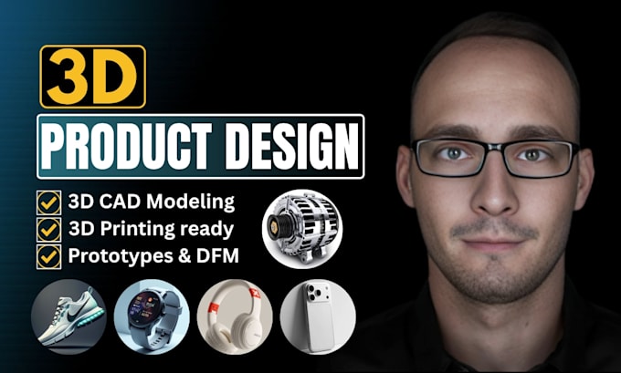 do 3d product design, 3d product modeling, 3d product rendering, 3d cad design
