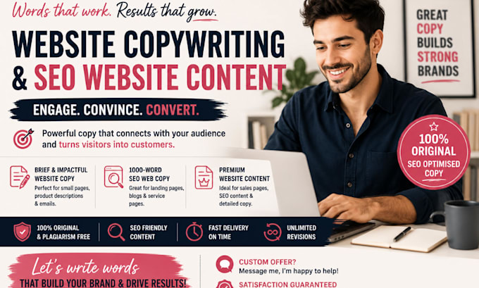write SEO website content that ranks and converts