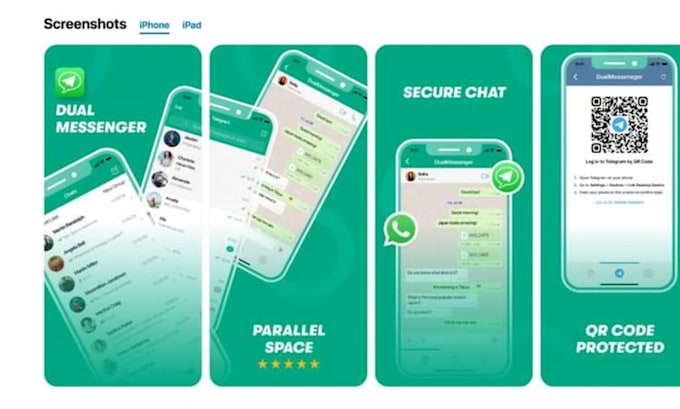 design modern panoramic app screenshots for ios and android