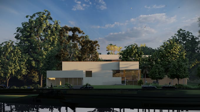 create architectural drawings and 3d visualization