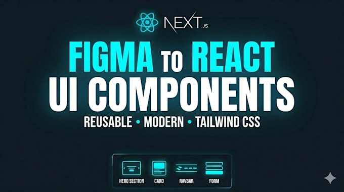 convert figma section to react js component