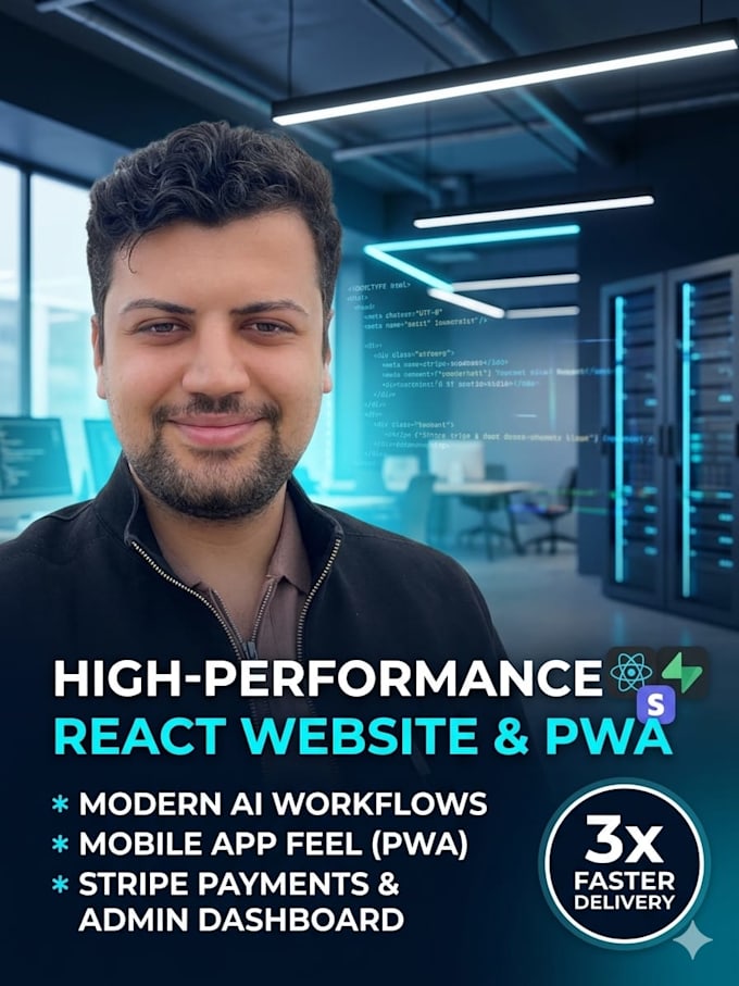 build a professional sales website and pwa