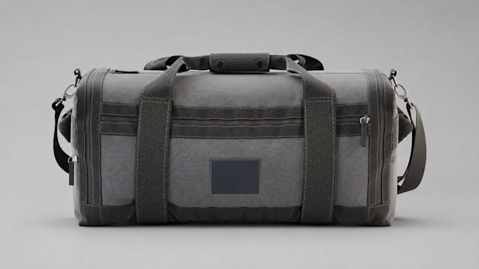 create 3d custom bag mockups for printing and branding use