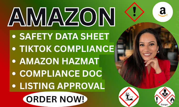amazon safety data sheet product compliance document approve
