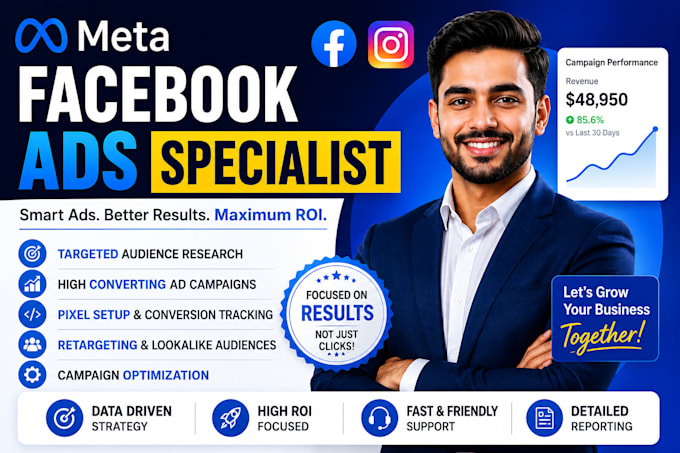 be your meta facebook ads specialist
