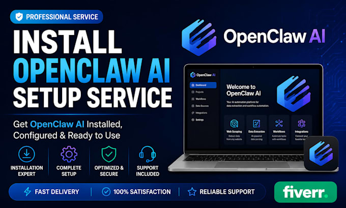 install and setup or fix openclaw ai professionally, claude code