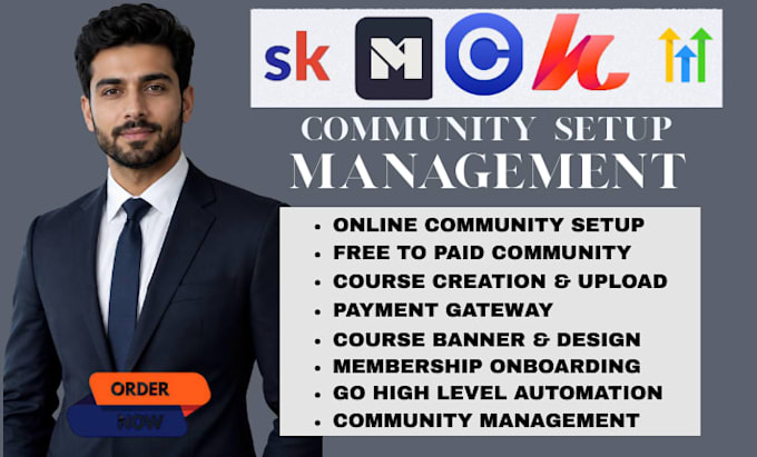 setup skool online community skool community setup skool community manager skool