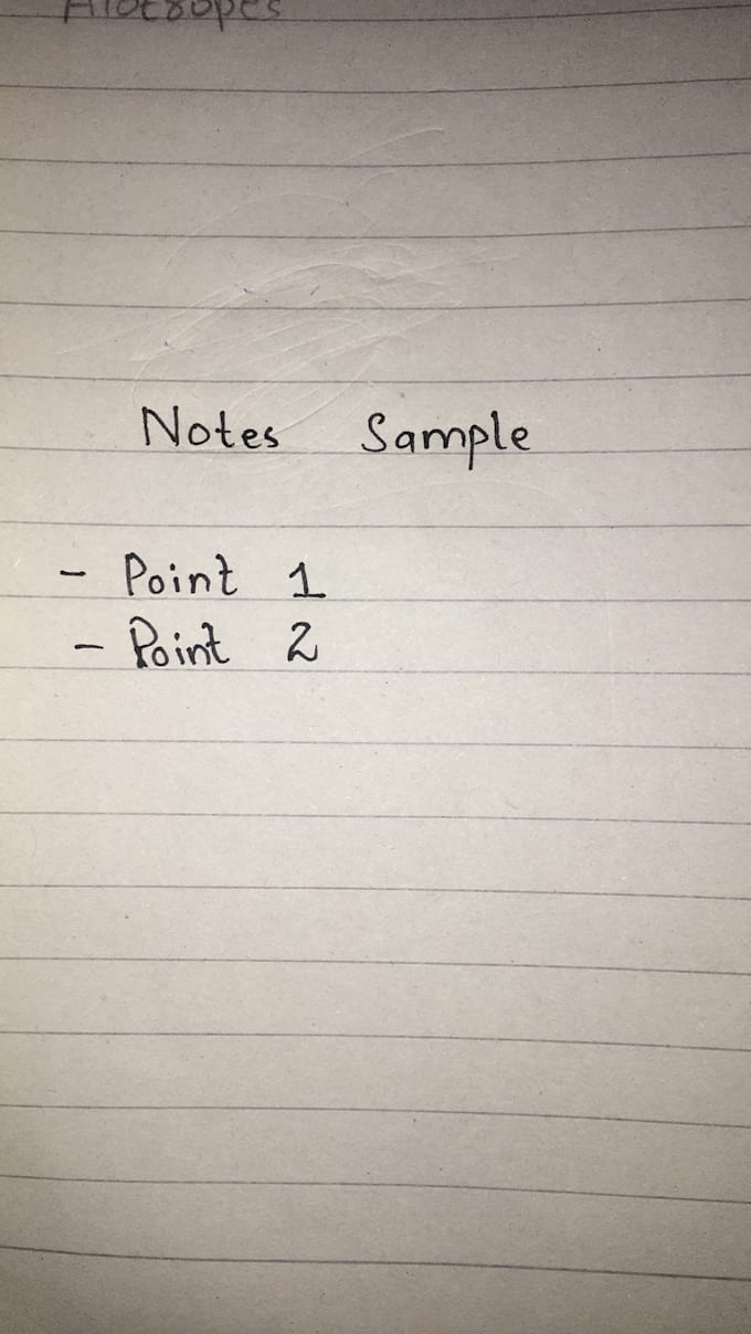 write aesthetic handwritten notes for study and assignments