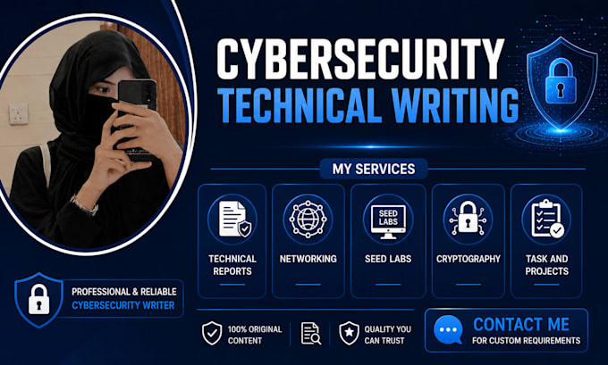 do cybersecurity technical writing and projects