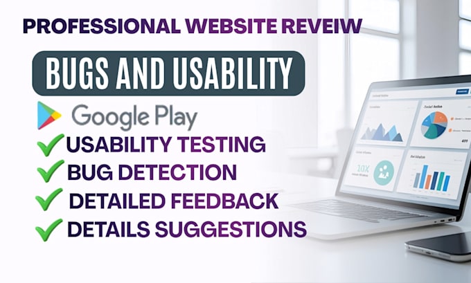 do professional website review and usability testing