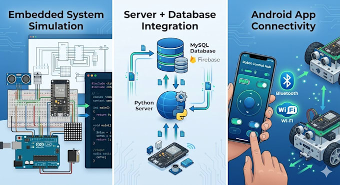 design and simulate embedded systems with apps and databases