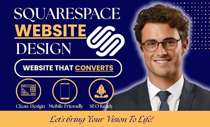 design squarespace website and edit or fix squarespace website