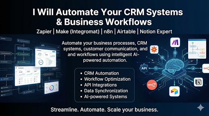 automate your CRM system and business workflows