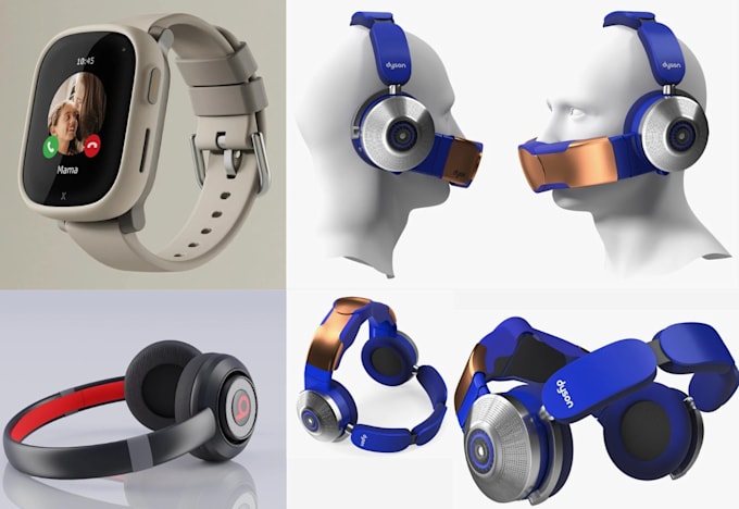 do 3d electronic product animation 3d industrial explainer video for tech gadget