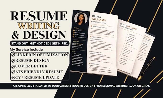do executive resume CV redesign resume updating linkedin optimization