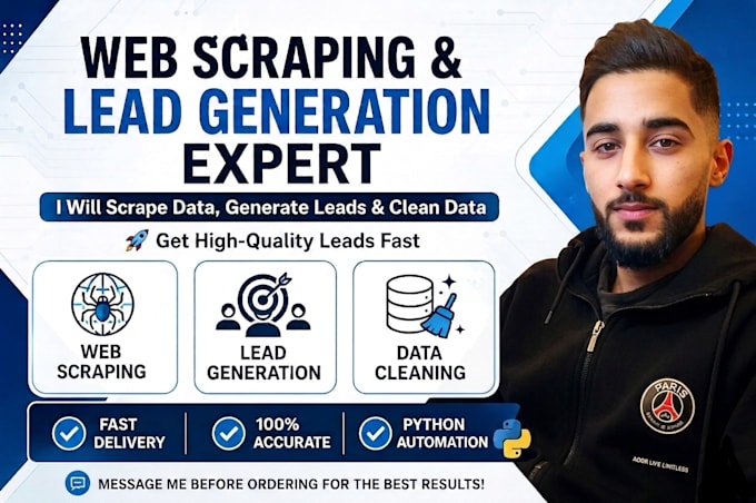 do provide expert web scraping and lead generation