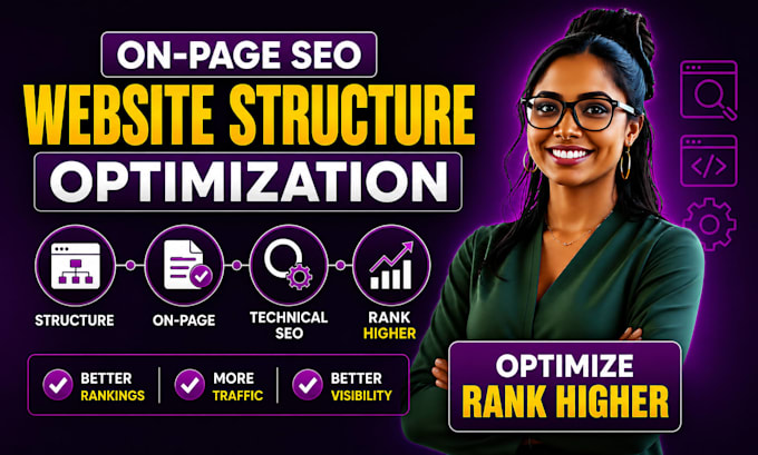 fix on page SEO issues and optimize structure