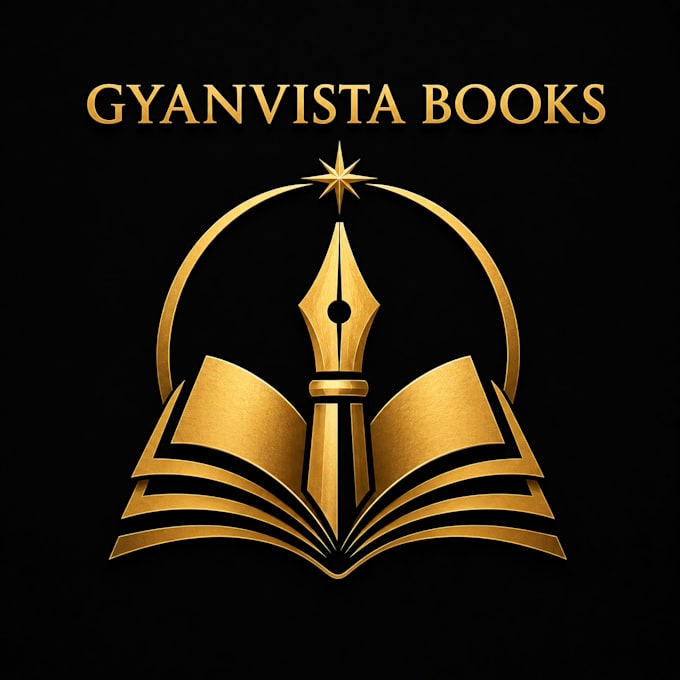 create premium book style logo design