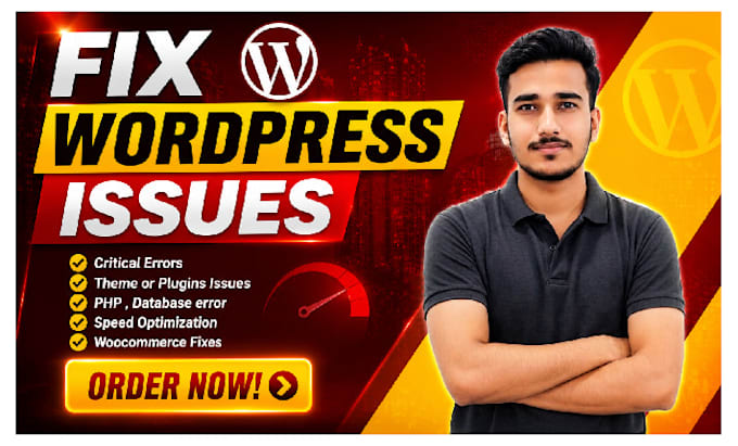 fix wordpress issues, wordpress bug fix, or fix wordpress error
