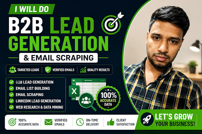 provide high quality b2b leads and email lists