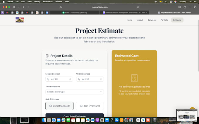 create a premium ai website