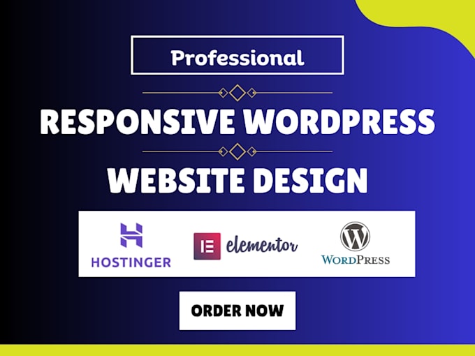 responsive wordpress website for startups