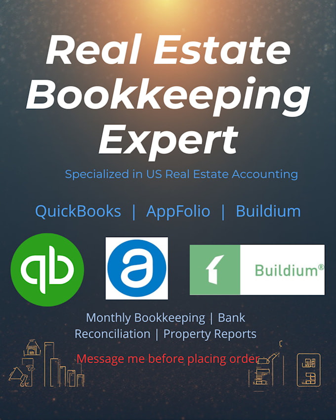 do appfolio buildium and quickbooks bookkeeping