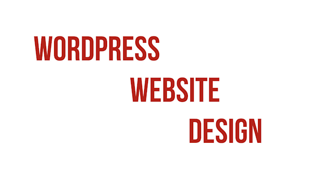 help design a wordpress website