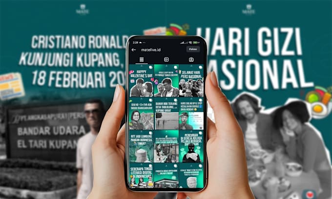 create social media design