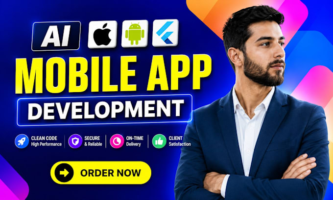 do ai mobile app development using flutter and smart gpt, custom ai apps