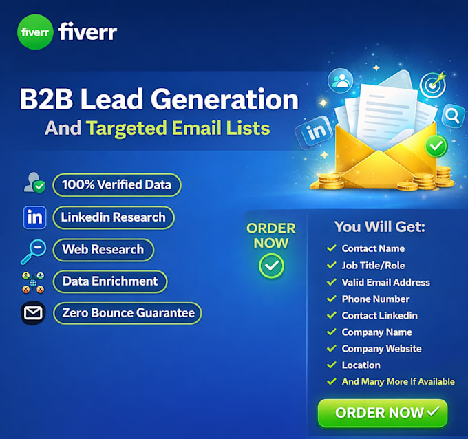 provide verified b2b leads