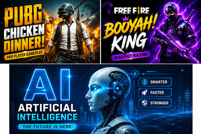 design professional youtube thumbnails