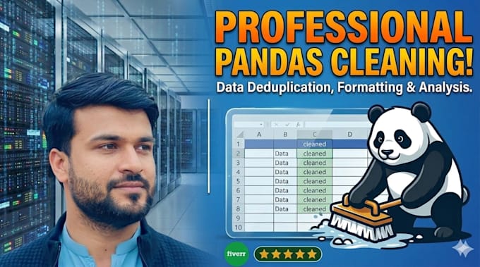 clean and analyze excel CSV data using python