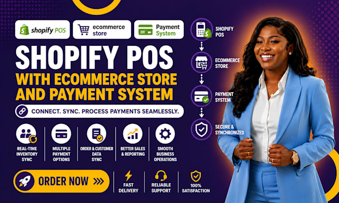 integrate shopify pos with ecommerce store and payment system