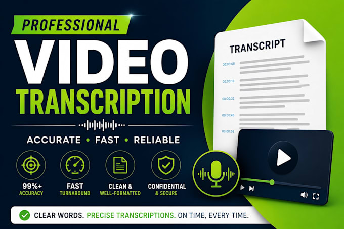 write captions for long and short videos