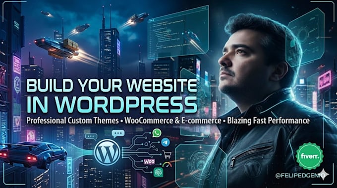 design a high performance responsive wordpress website