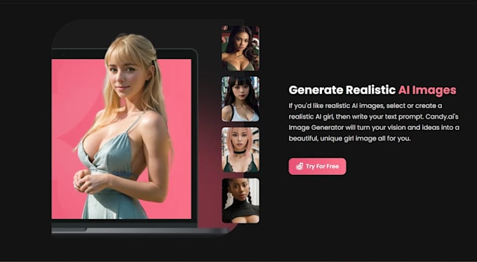 develop ai companion website, ai nsfw chat website with full functionality