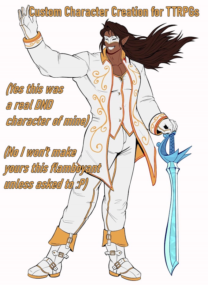 write your ttrpg character, npc, or world information