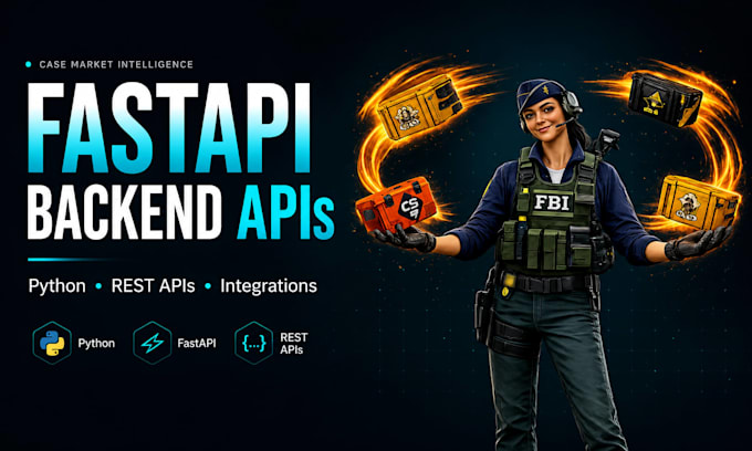 build or fix your python fastapi backend