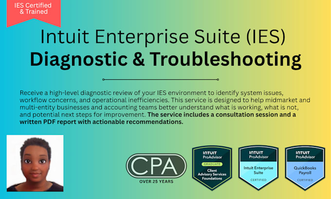 do intuit enterprise suite diagnostic and troubleshooting