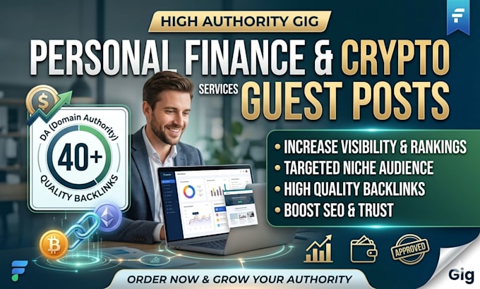 do guest post on high da personal finance and crypto blogs