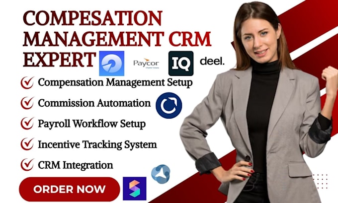setup compensation management deel paycor everstage captivatelq  performio crm