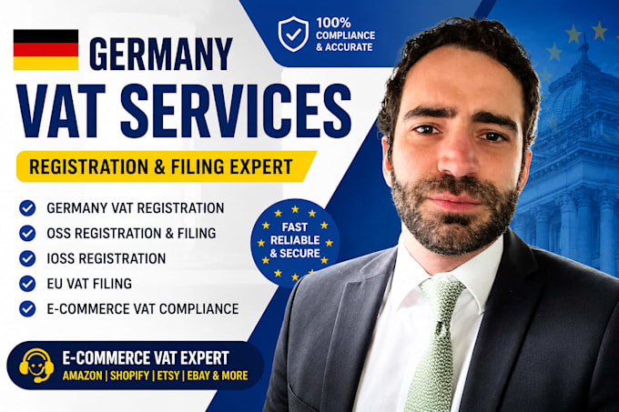 handle germany vat, oss, ioss and eu vat filing