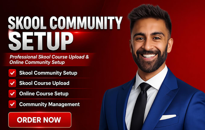 setup skool community skool online course skool setup course upload