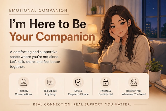 be your emotional companion